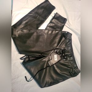 Killstar Primeval lace up pants